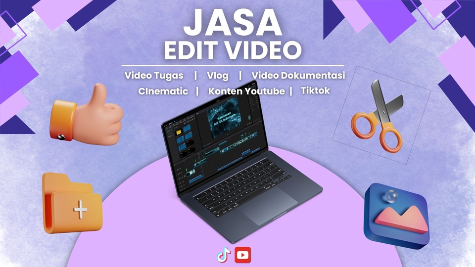 Jasa Sound Engineer / Edit Suara Video - JASA EDIT VIDEO VIDEO BISA HANYA SEHARI JADI (TIKTOK, IG, YOUTUBE) BERKUALITAS