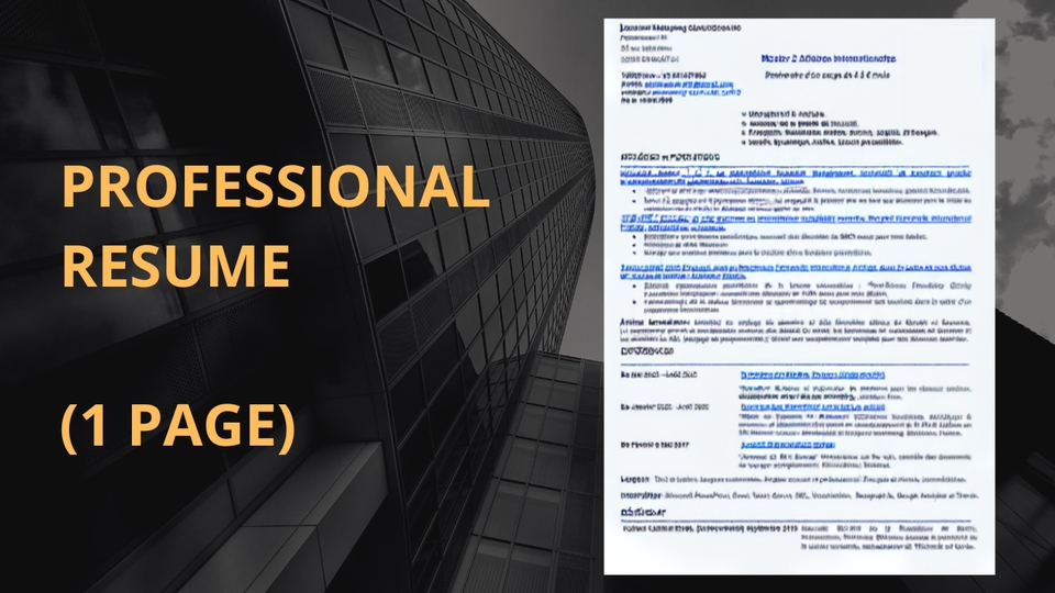 อื่นๆ - CV/Resume 1/2 หน้า ฉบับ Harvard University จับ Keywords ให้เป๊ะ เน้น Professional จากเด็ก ป โท ตปท!  - 4