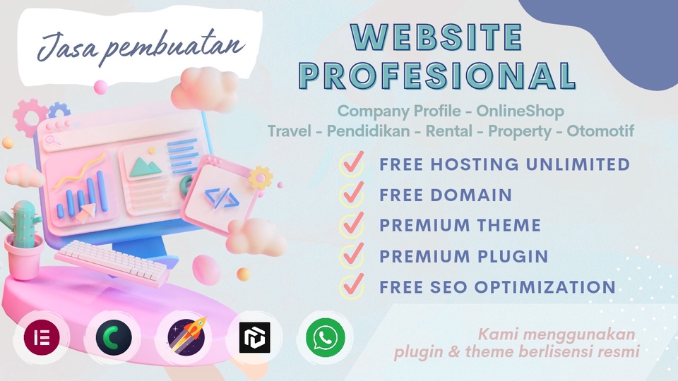 Jasa Pembuatan Website Desa Terpercaya - Jasa Pembuatan Website Company Profile - Wordpress
