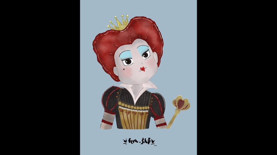 รับวาดภาพเหมือน การ์ตูน สไตล์เจ้าหญิงหัวใจ