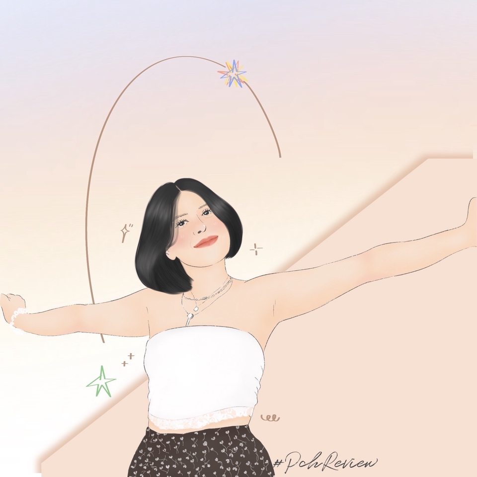 วาดภาพเหมือน Portrait - วาดภาพเหมือน / วาดแฟนอาร์ต Trace จากรูปจริง แนวน่ารักสดใส มินิมอล - 13