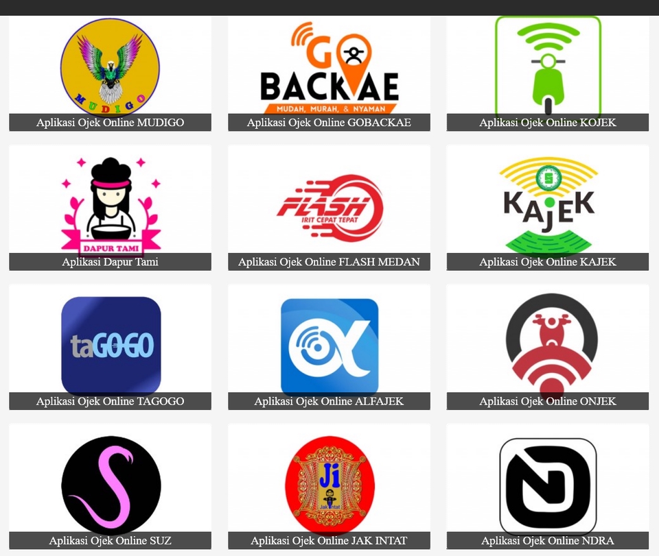 Aplikasi Ponsel - Pembuatan Aplikasi Ojek Online Android IOS Seperti Gojek / Grab - 9
