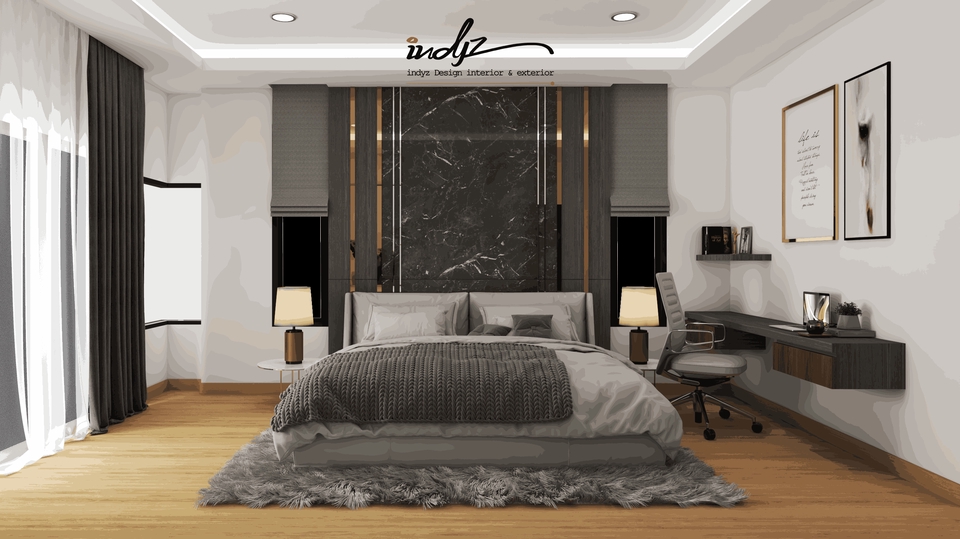 ออกแบบตกแต่งภายในและภายนอก - ออกแบบ-ทำภาพ 3D Perspective ตามต้องการ - 11