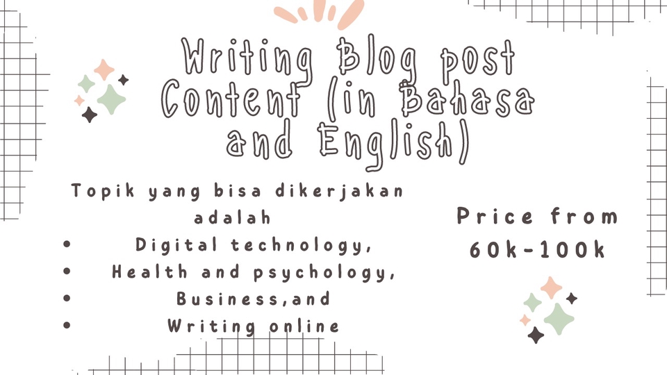 Jasa Pembuatan Script atau Naskah Video Youtube, Tiktok oleh Penulis Naskah - Writing Blog Post (in Bahasa and English)