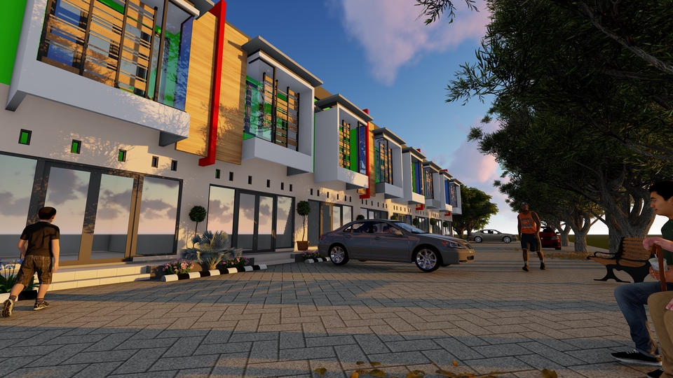 3D & Perspektif - Design Exterior dan interior 3D dan 2D - 4