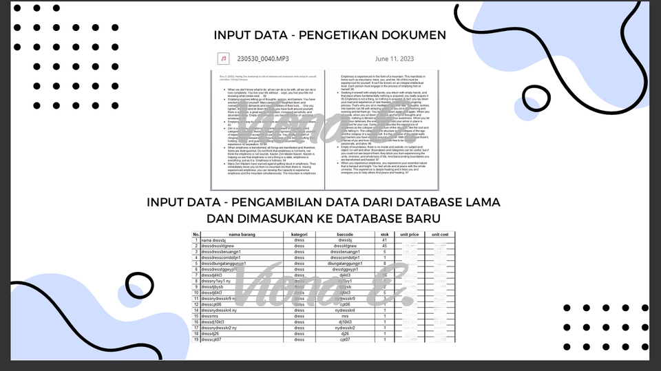 Jasa input data online untuk database baru dengan pengumpulan data dari database lama