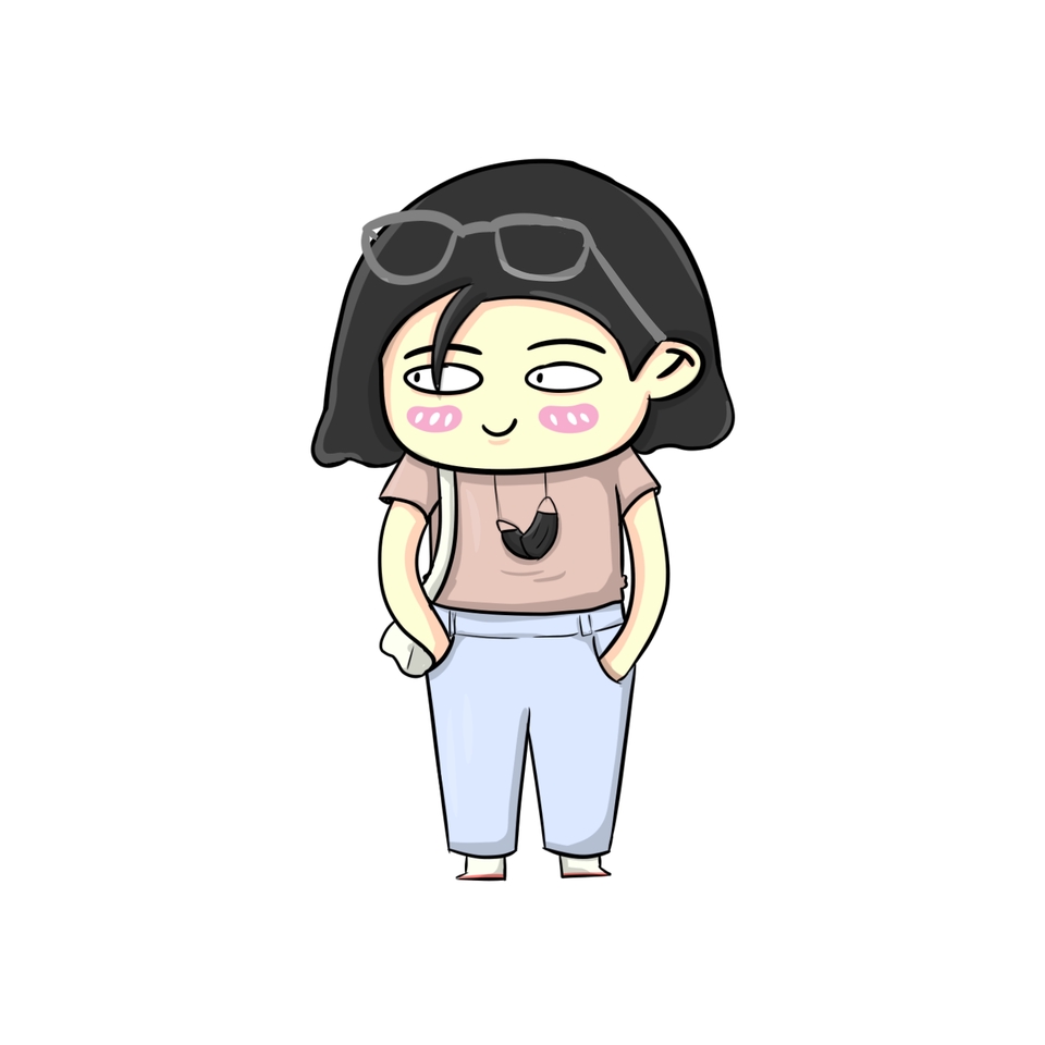 Jasa karikatur wajah desain vektor freelance, gambar kartun wajah, karikatur hitam putih