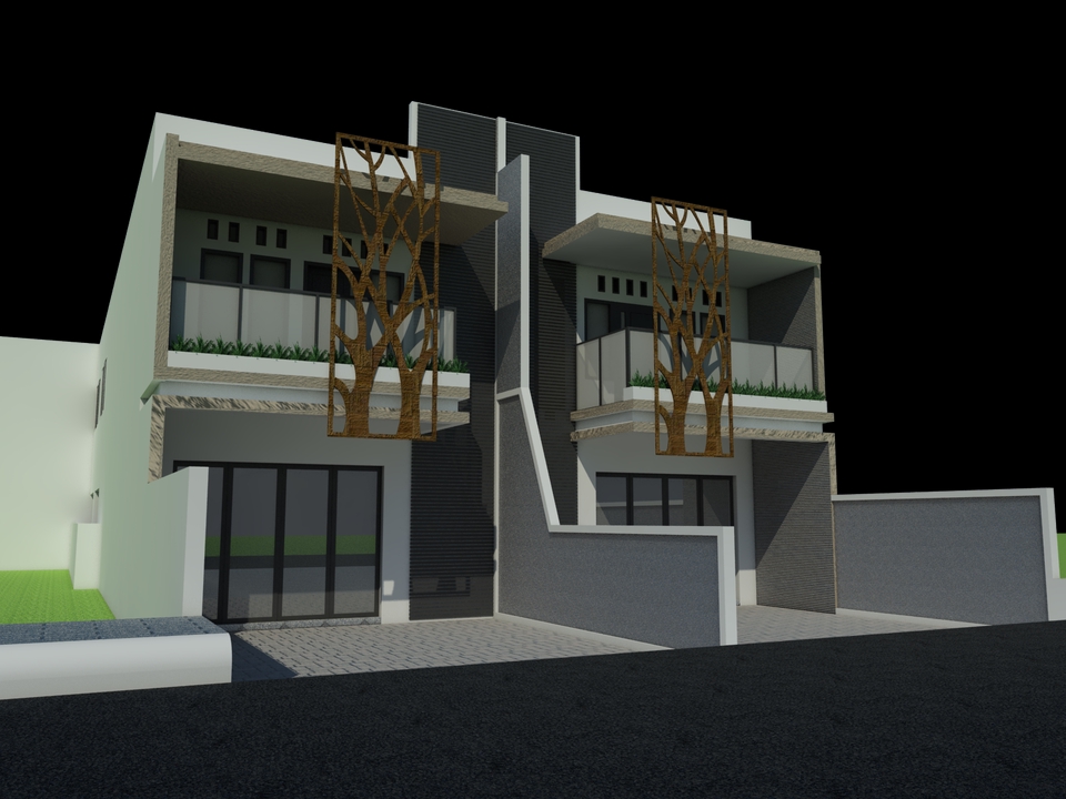 3D & Perspektif - DESAIN 3D EKTERIOR/ KAWASAN - 5