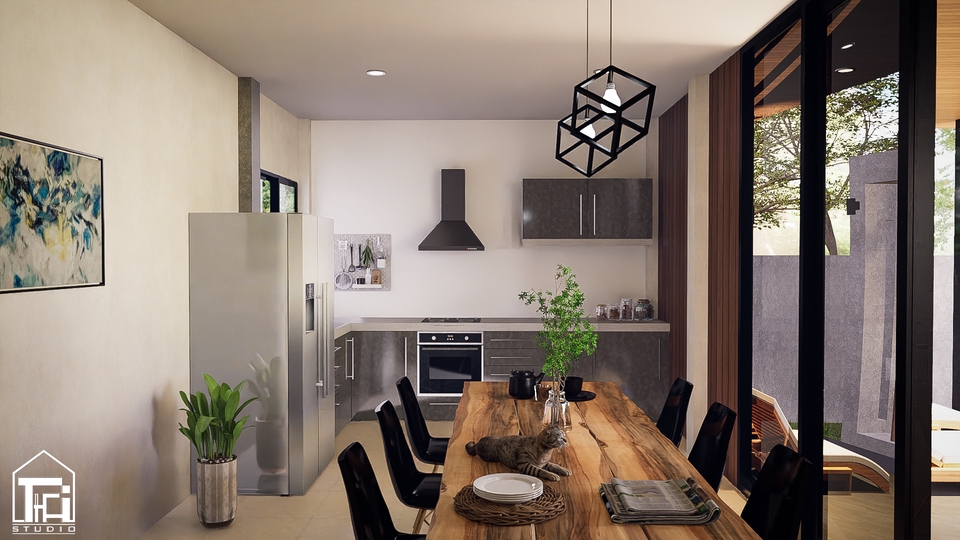 3D Perspective - รับทำภาพ3D Perspective ภายนอก,ภายใน,หรือมุมที่ต้องการ - 8