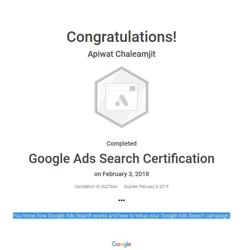 Google ads & Youtube ads - รับทำ Google Ads / Facebook ด้วยงบเริ่มต้น 2,000 บาท/เดือน - 6