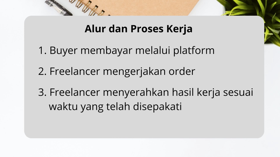Jasa pengetikan online: Alur dan proses kerja freelance