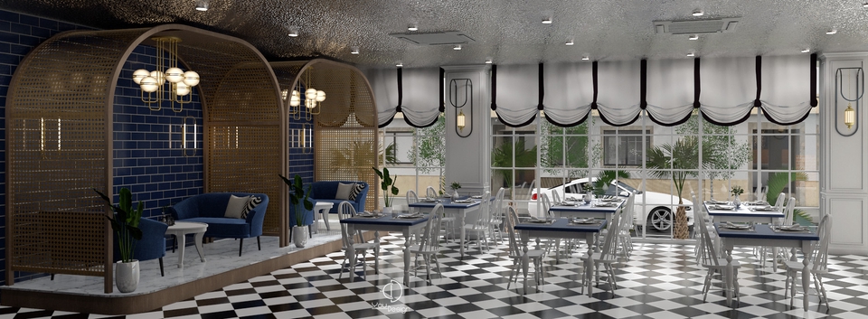 3D Perspective - รับออกแบบ ทำภาพ 3D Perspective งานภายใน - 3