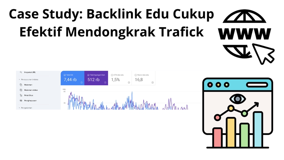 Case study: backlink edu untuk tingkatkan traffic website. Layanan jasa seo website profesional dengan harga murah. Konsultasi seo dan audit website untuk meningkatkan ranking website di mesin pencari.