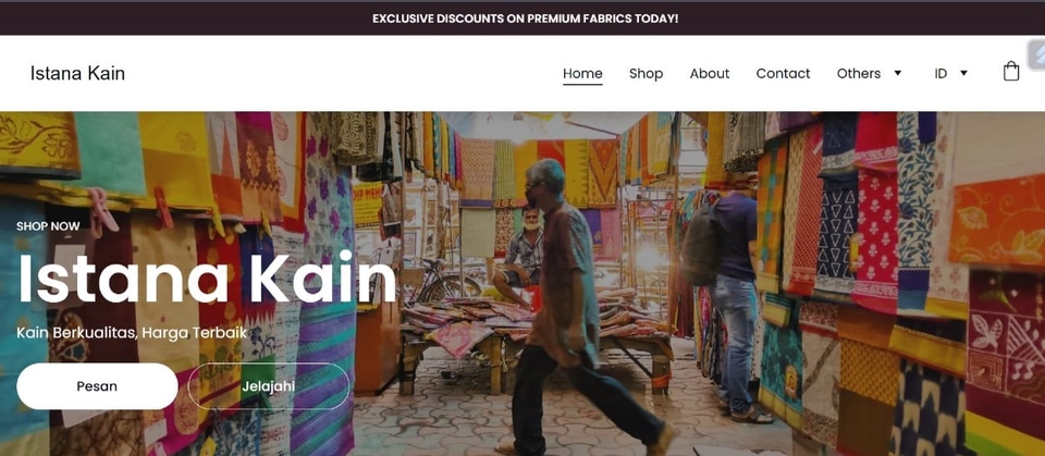 Jasa pembuatan website toko online, layanan web developer profesional untuk membangun toko online dengan fitur lengkap dan tampilan menarik.