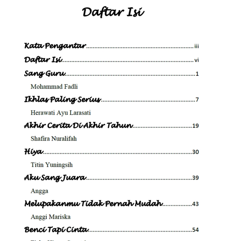 Pengetikan Umum - Jasa ketik & Sunting - 2