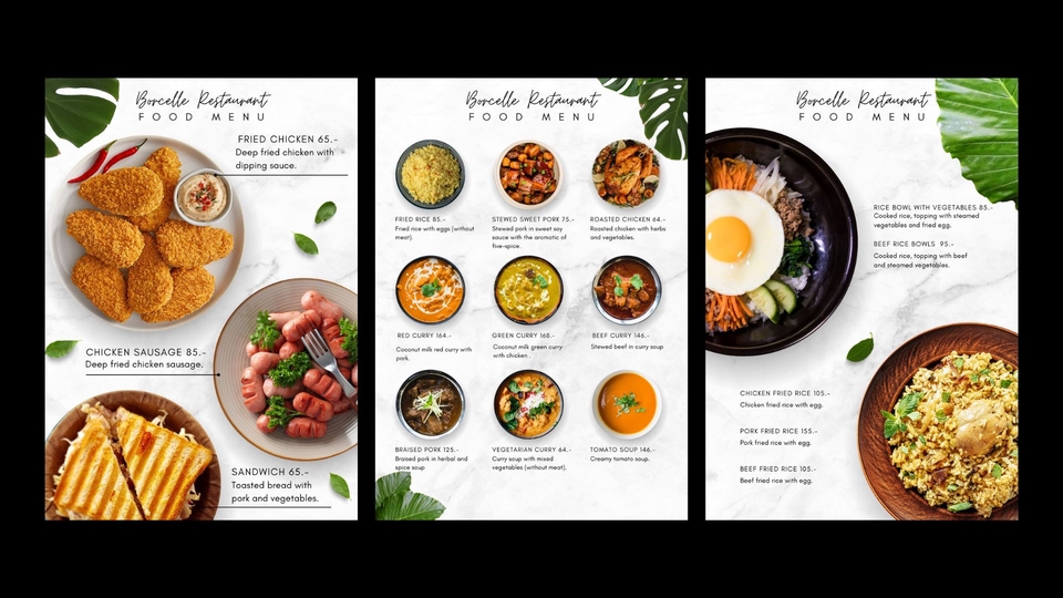 Digital Printing - Desain Menu Makanan, Menarik, Proses Jadi Cepat - 1