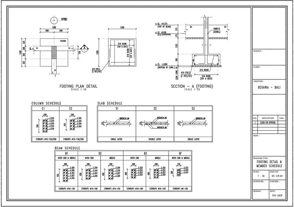 CAD Drawing - Gambar Detail Skematik - 8