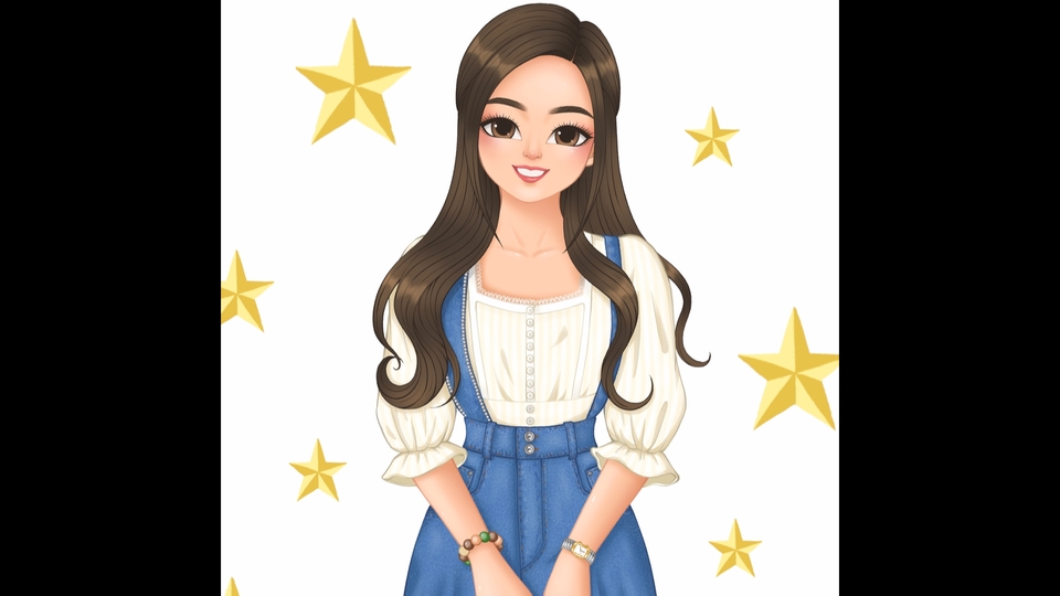 วาดภาพเหมือน Portrait - **ลดราคา 15%** รูปวาดของคุณในสไตล์การ์ตูน Portrait น่ารักๆ (Digital Art) ^^ - 9