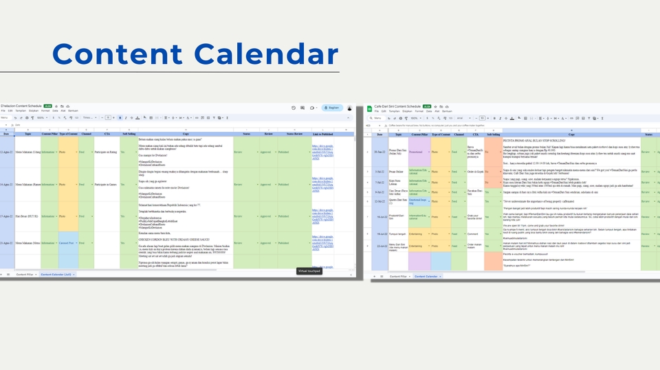 Digital Marketing - JASA PEMBUATAN CONTENT PLANNING HARGA PROMO | Content Strategist - 5