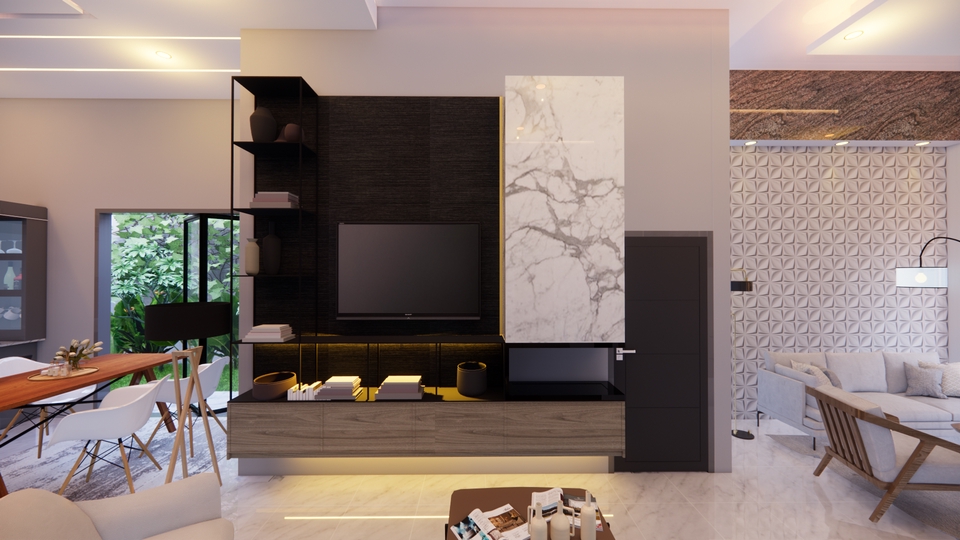 3D & Perspektif - Desain Prespektif 3D dan 2D Arsitektural - 6