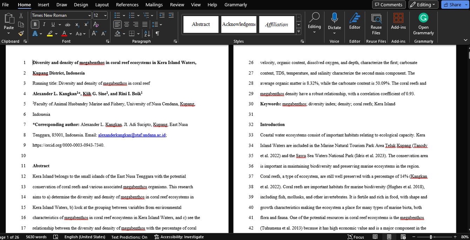 Pengetikan Umum - Jasa tulis Word, Makalah, Laporan Praktikum, Literature Review serta edit artikel sesuai guideline - 5