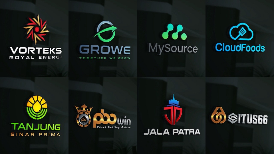 Logo - ( 1 HARI SELESAI ) Desain Logo Perusahaan Moderen dan Minimalis - 1