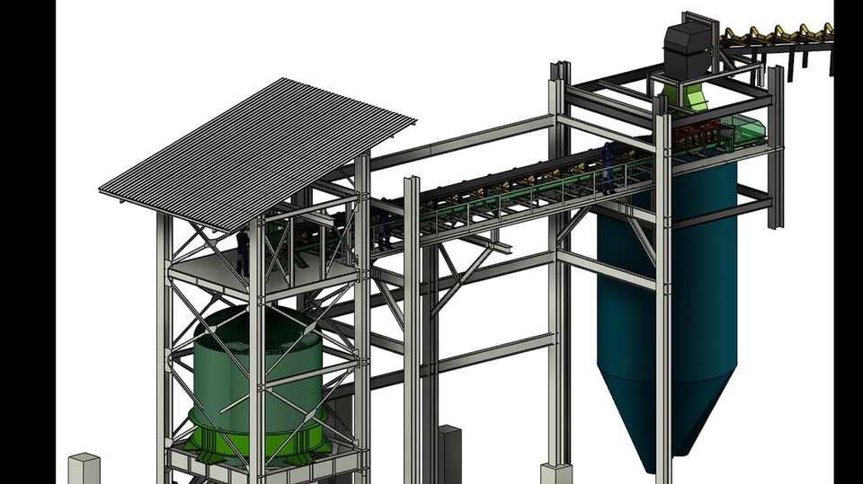 3D & Perspektif - JASA DETAILLING & MODELLING 3D PRODUK, STRUKTUR, MECHANICAL & SIMULASI KEKUATAN PART / STRUKTUR - 4