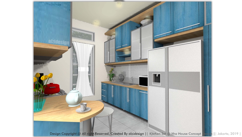 3D & Perspektif - DESAIN INTERIOR 3D Retail & Residence 50 K ( NEGO )  - 29