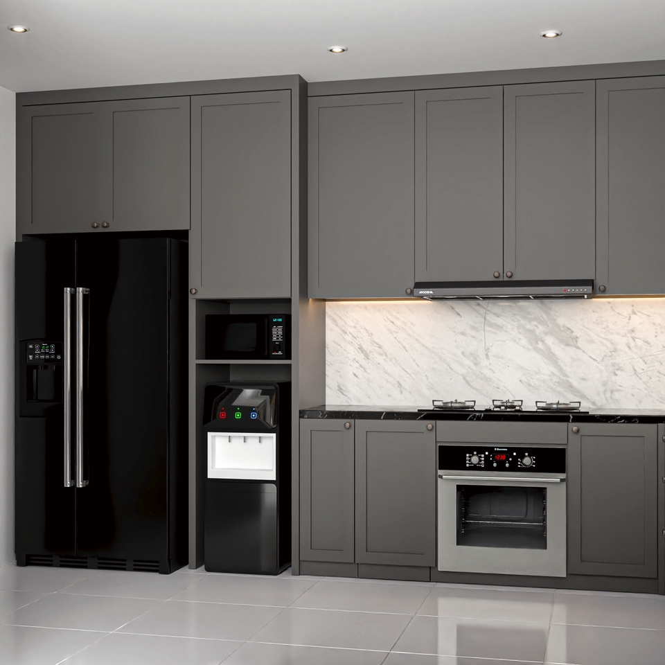 3D & Perspektif - Design 3D Kitchen Set & Render - 3