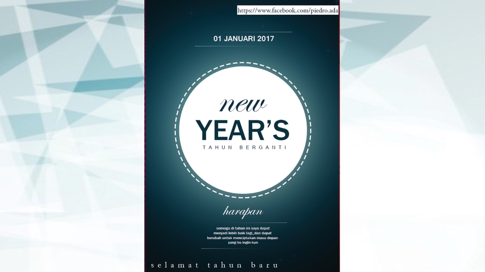 Digital Printing - Design Poster Modern, Simple , Elegan , Langsung Jadi - 3