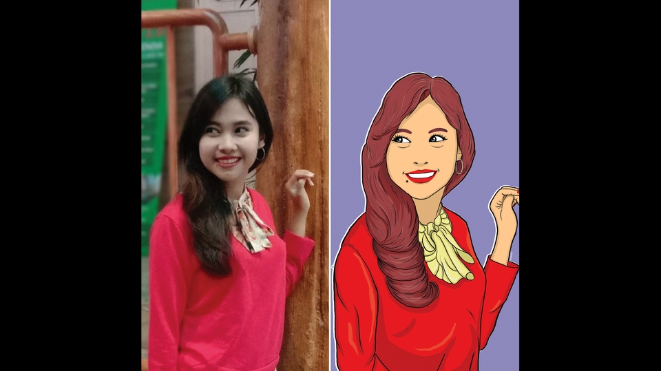 Gambar Potret - Membuat Photo Anda Menjadi Gambar Ilustrasi Potrait Yang Menarik Dan Artistik - 1