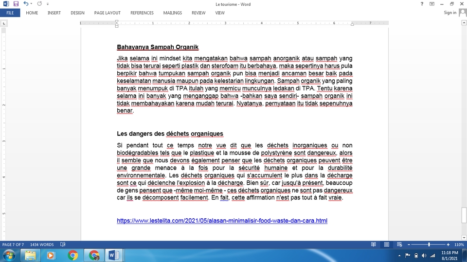 Penerjemahan - Jasa Penerjemah Prancis - Indonesia - 7