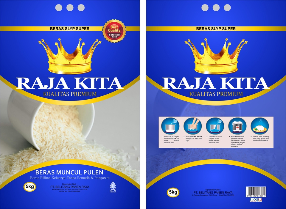 Jasa desain logo online murah untuk bisnis makanan dan minuman dengan desain logo keren dan modern.