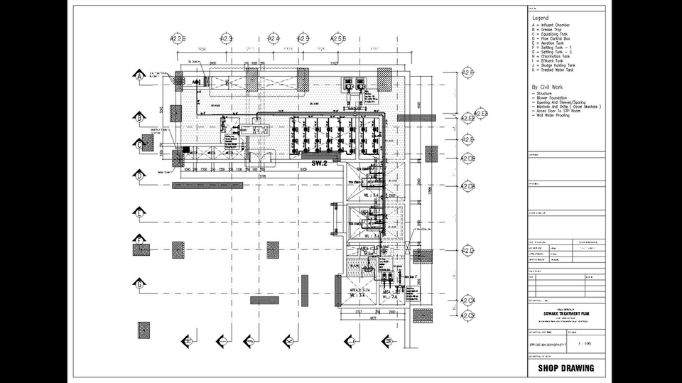 CAD Drawing - Gambar Arsitektural dan Mekanikal - 3