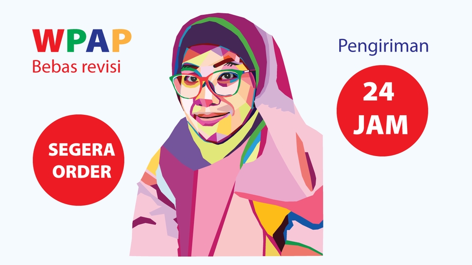 Gambar Potret - WPAP Jadi 1 Hari - 4