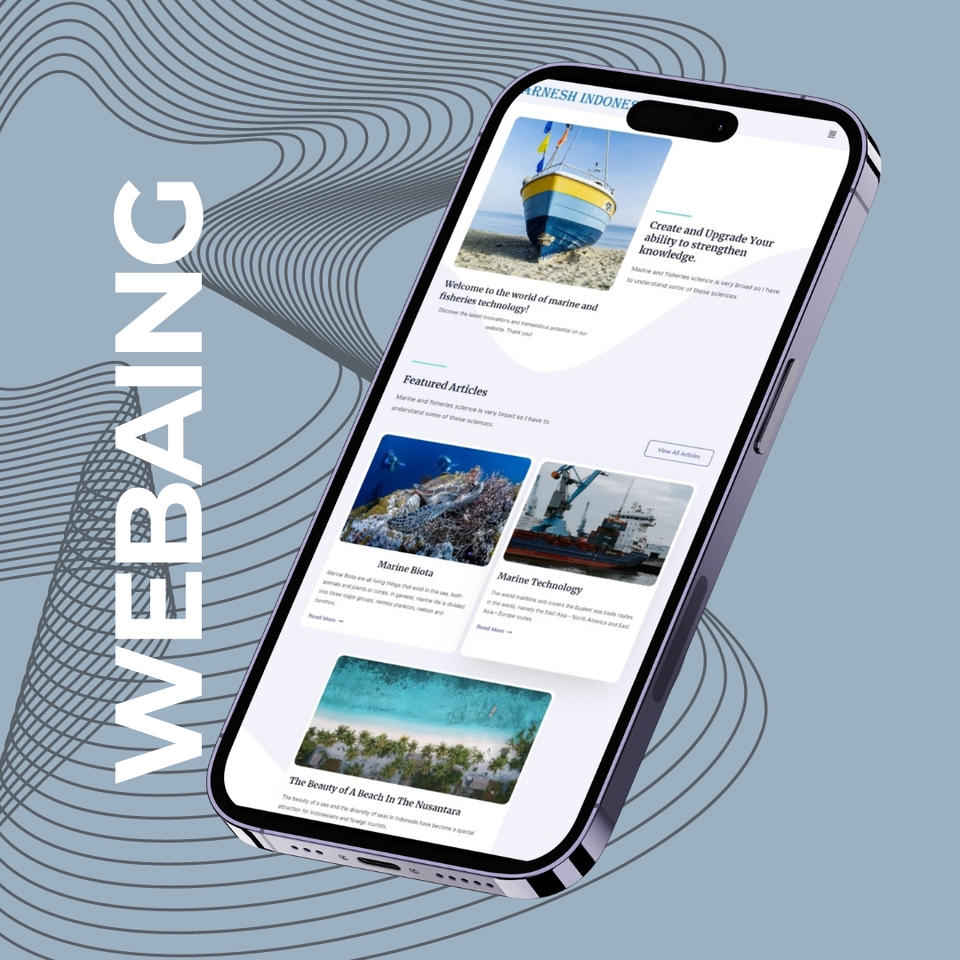 Jasa pembuatan website profesional dengan desain website yang menarik dan responsif.