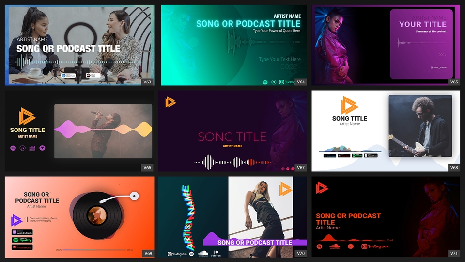 Motion Graphics - Visualizer dan Animasi Profesional untuk Lagu dan Musik Anda - 12