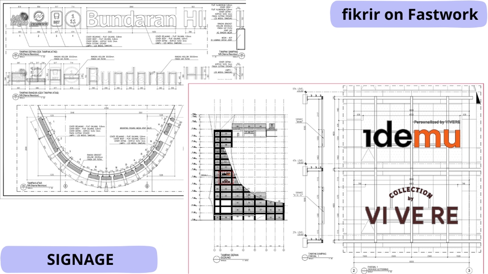 CAD Drawing - Jasa Gambar Kerja (shop drawing & asbuilt drawing) drafter - 6