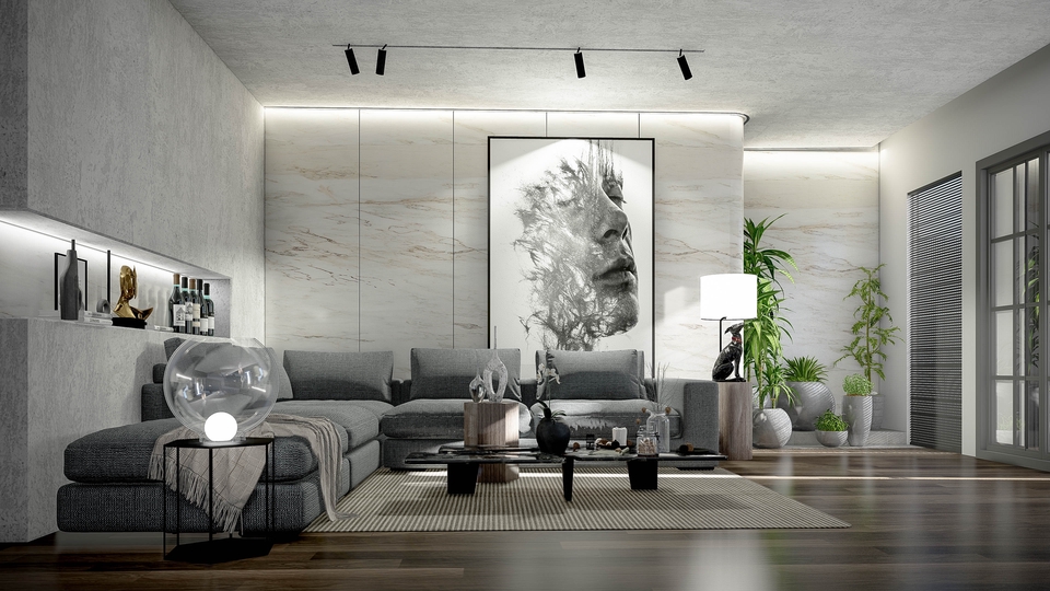 3D Perspective - เขียนภาพ perspective โดยใช้โปรแกรม skechup/Lumion/photoshop - 4