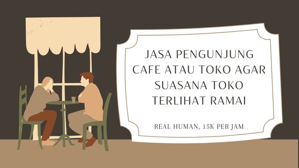 Jasa Lainnya di Gaya Hidup - Jasa Pengunjung Cafe
