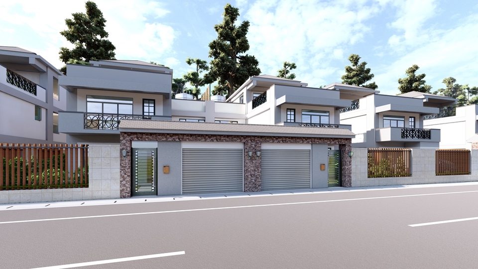 3D & Perspektif - Desain Gambar Denah, 3D Modelling, dan Rendering - 1