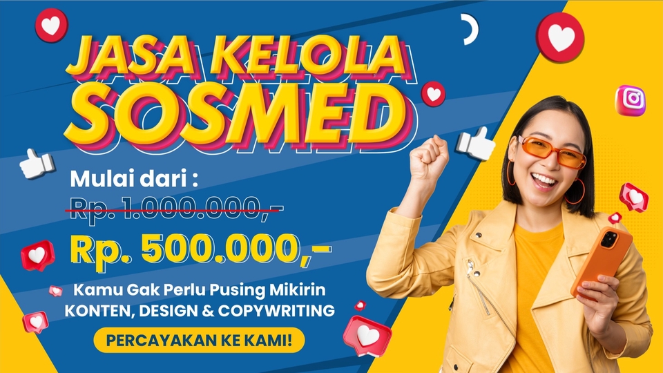 Jasa Digital Marketing / Pemasaran Online Terbaik - JASA DESAIN & KELOLA SOSMED INSTAGRAM