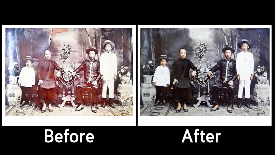 ไดคัท & Photoshop - รับแก้ไขภาพเก่า ที่มีค่าของคุณ - 1