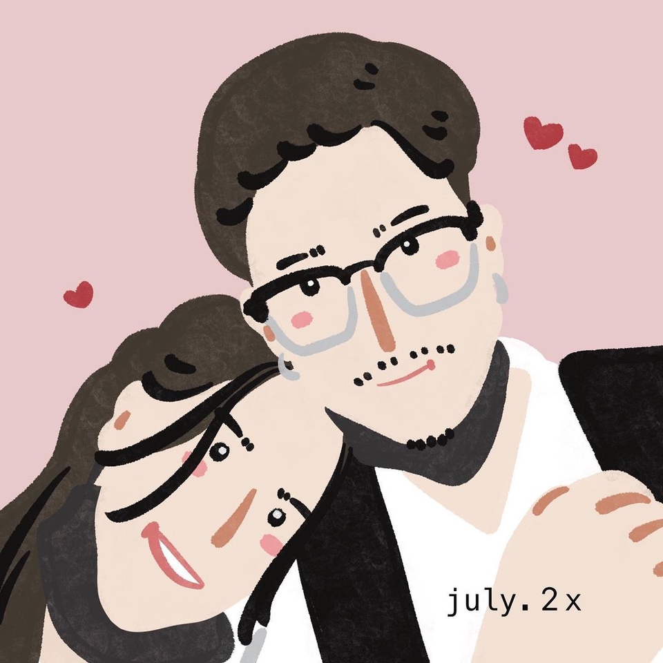 วาดภาพการ์ตูน - ภาพเดี่ยว/คู่/ครอบครัว/ภาพหมู่ - 4