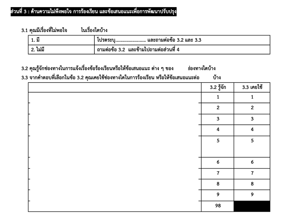 รับทำแบบสอบถาม งานวิจัย งานแบบสอบถาม แบบสอบถามออนไลน์ รับจ้างตอบแบบสอบถามวิจัย จ้างเก็บข้อมูลวิจัย รับตอบแบบสอบถาม google form รับตอบแบบสอบถาม