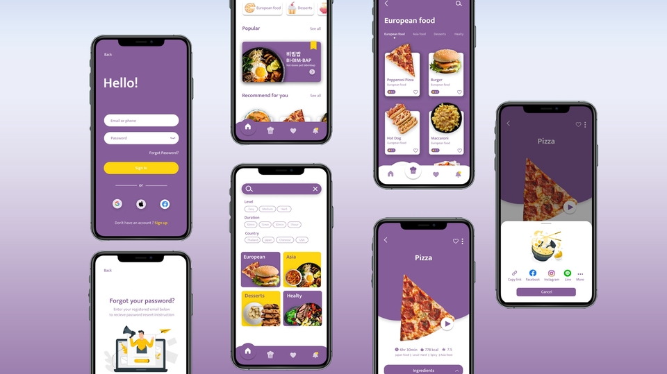 UX/UI Design for Web & App - รับออกแบบ UI web/app - 1