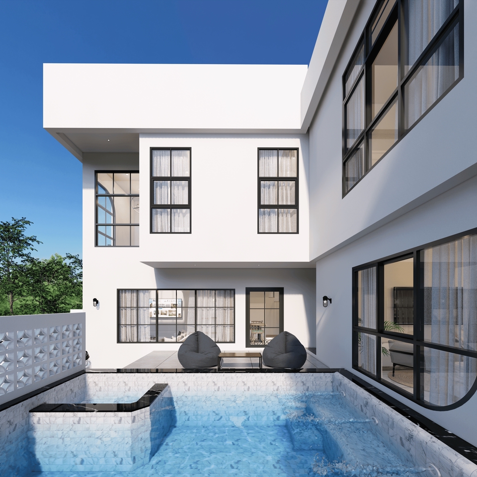 3D Perspective - รับขึ้นโมเดล 3D สถาปัตยกรรม / เขียนแบบ / Render ทัศนียภาพภายนอกหรือภายใน/อื่นๆ - 3