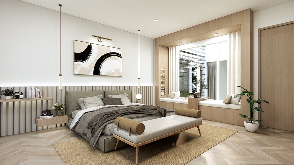 3D Perspective - รับทำ 3D Perspective (Exterior/Interior) รับขึ้นโมเดล 3D / รับออกแบบและเขียนแบบสถาปัตยกรรม - 6