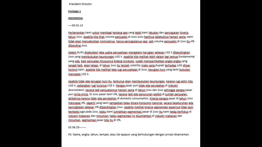 Subtitle - Bahasa Indonesia - Transcription/Transcribe(Subtitle) Rekaman Audio/Video - 6