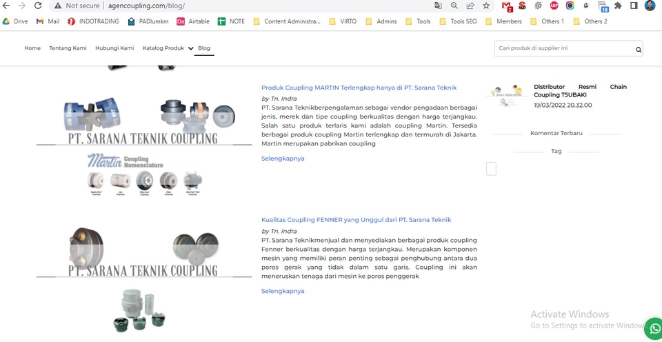 Penulisan Konten - Jasa Penulis Artikel Profesional - Min. 1000 Kata - 30K/Artikel (Selling & Sharing) - 5